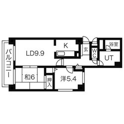 Core大通の物件間取画像